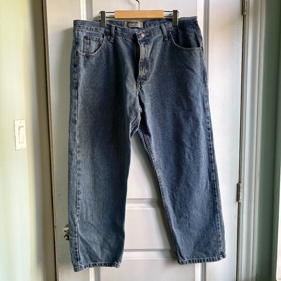 Vintage Wrangler Jeans – Baggy Fit – Blue – 38x29 - Picture 1 of 9